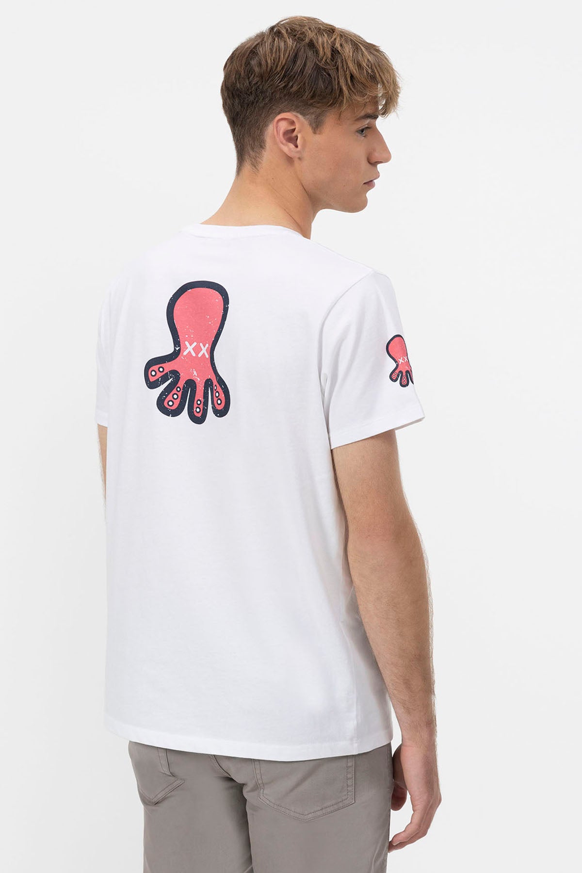 CAMISETA ELPULPO TRIPLE LOGO DIBUJADO HOMBRE