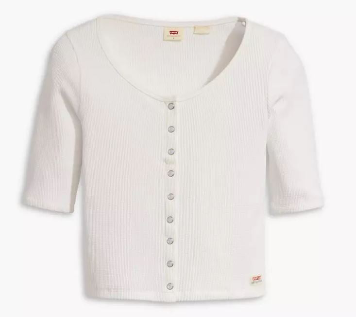 CAMISETA LEVI'S® DRY GOODS WAFFLE MUJER