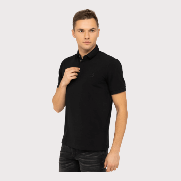 POLO ARMANI EXCHANGE DOUBLE BLACK