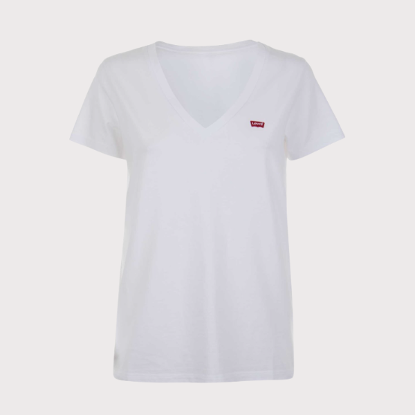 CAMISETA LEVI'S® PERFECT VNECK WHITE MUJER