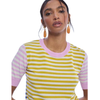 CAMISETA LOLA CASADEMUNT RAYAS MUJER