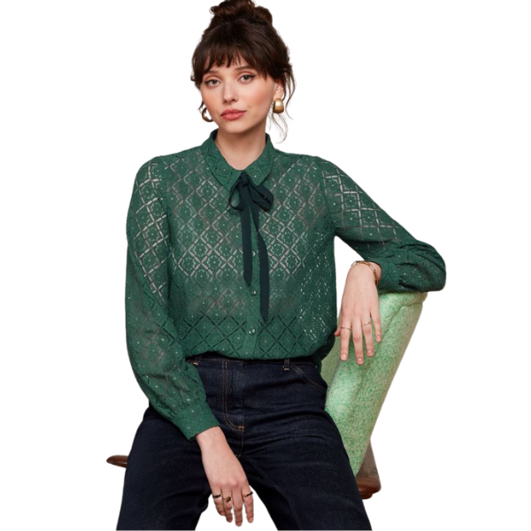 BLUSA KING LOUIE MAISIE ARTISTE LACE MUJER