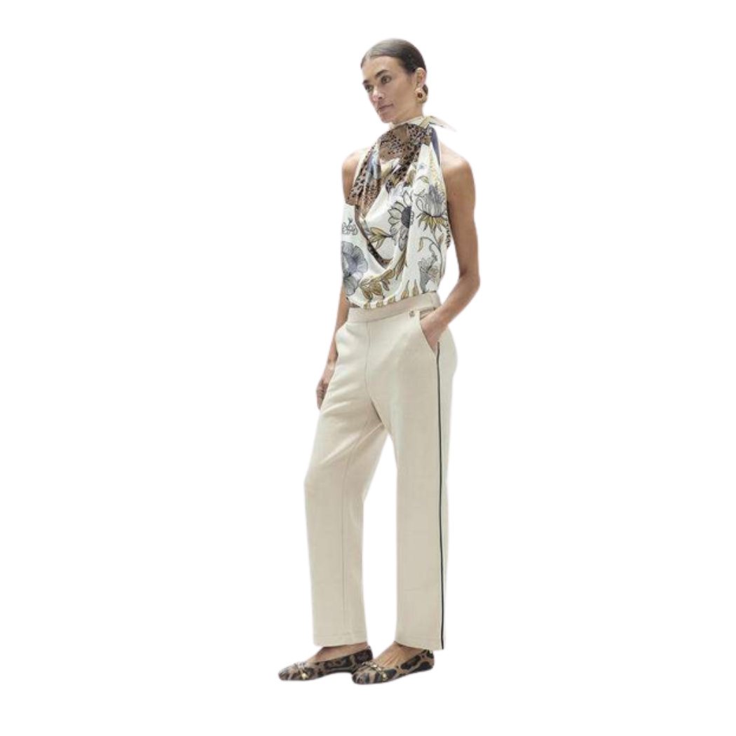 PANTALON LOLA CASADEMUNT BANDA LATEDAL MUJER