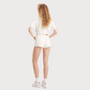 SHORT LEVI'S® RIBCAGE Z1845 STONEWASH  WHITE MUJER