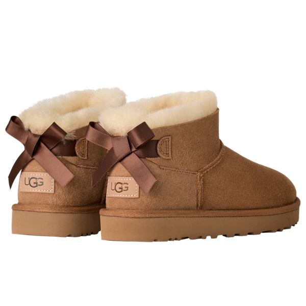 BOTAS UGG ULTRA MINI BEILEY BOW MUJER
