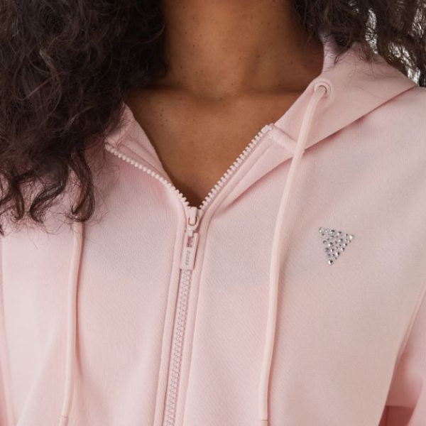 CHAQUETA GUESS SILVY FULL ZIP MUJER