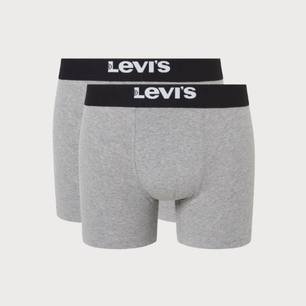 BOXER LEVI'S® SOLID BASIC ORGANIC 2P  HOMBRE