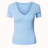 CAMISETA TOMMY JEANS SLIM RIB MUJER