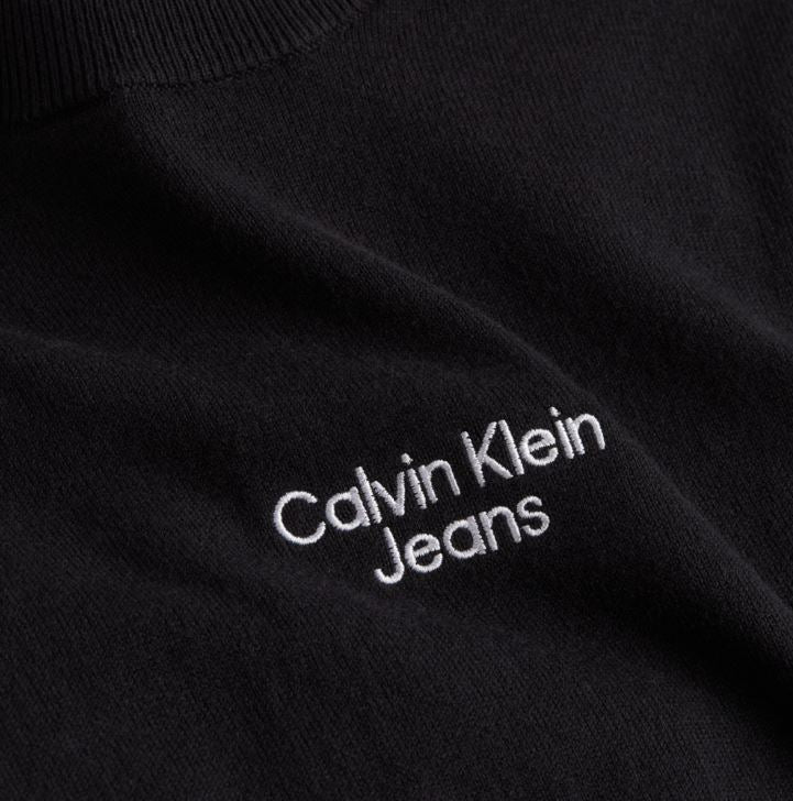 JERSEY STACKED LOGO CALVIN KLEIN HOMBRE