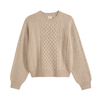 JERSEY LEVI'S® JOLIE CABLE CREWNECK MUJER