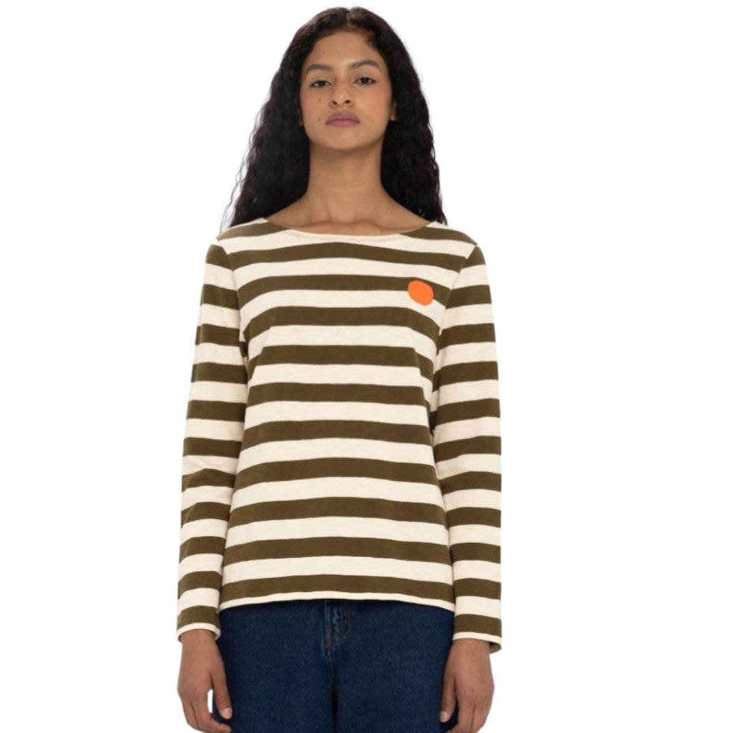 CAMISETA LOREAK MENDIAN STRIPED MUJER