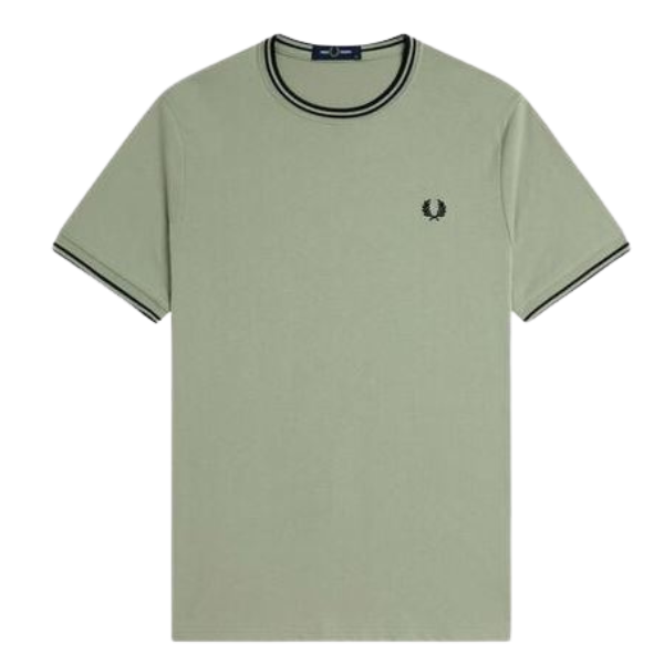 CAMISETA FRED PERRY TWIN TIPPED HOMBRE