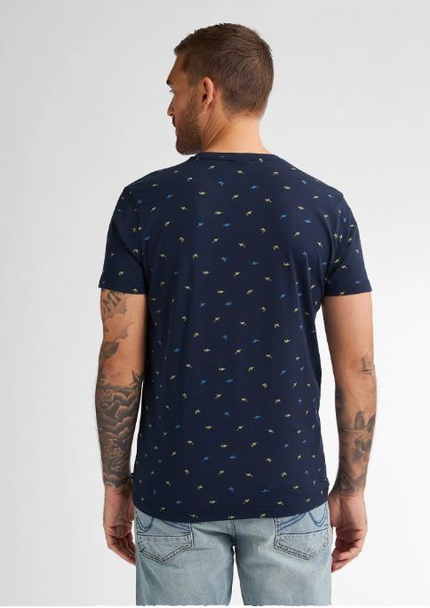 CAMISETA PETROL INDUSTRIES SS AOP HOMBRE