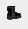 BOTAS UGG CLASSIC MINI ZIPPER TAPE LOGO  MUJER