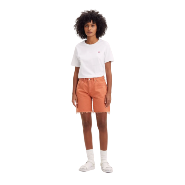 SHORT LEVI'S® CHARLIE HIGH LOW TIGHT RED MUJER