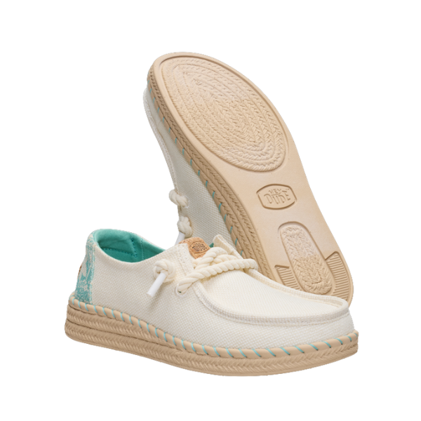 ZAPATO DUDE WENDY ESPADRILLE HIBISCUS MUJER