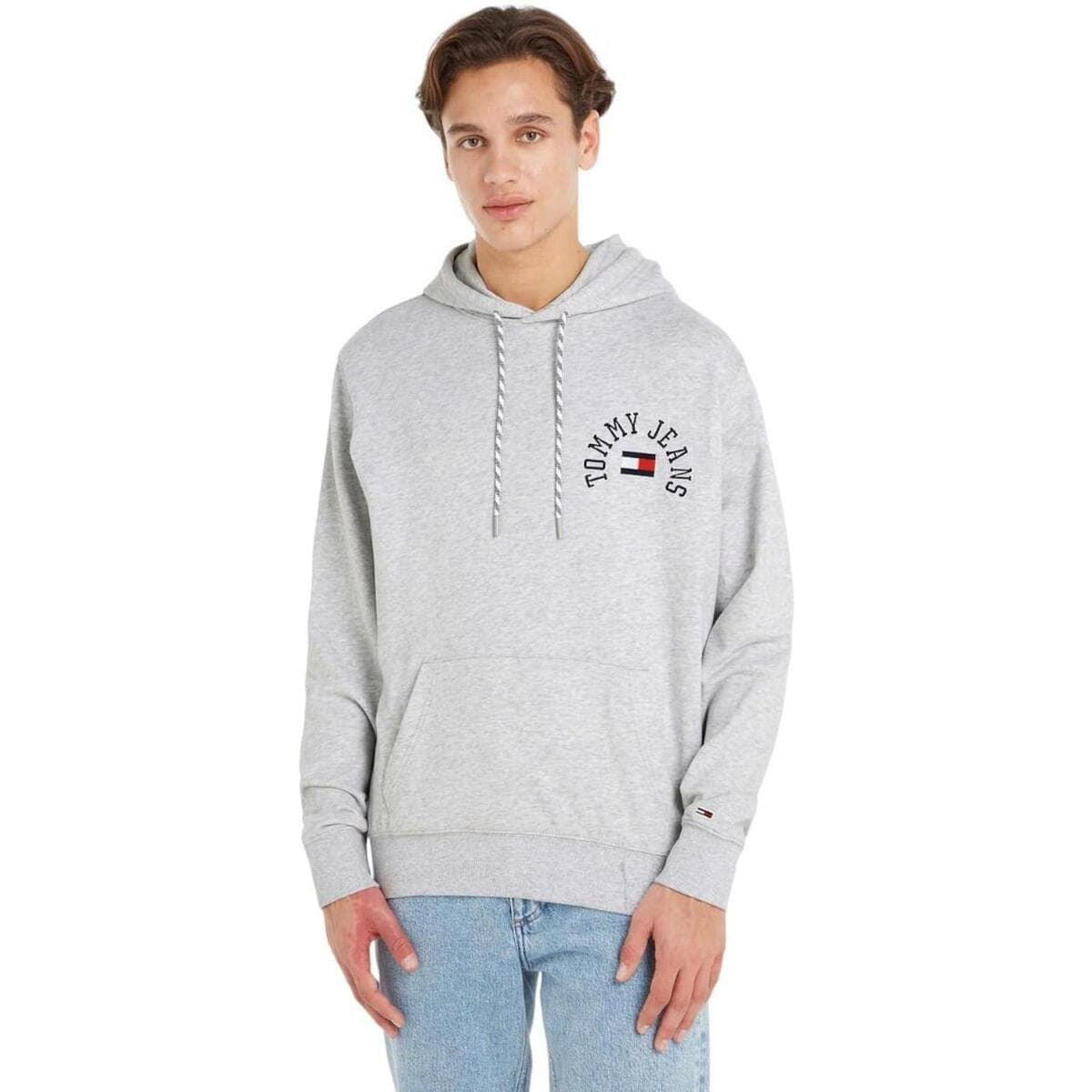 SUDADERA TOMMY HILFIGER ARCHED LOGO  HOMBRE