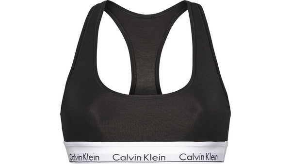 SUJETADOR LETTE CALVIN KLEIN BLACK