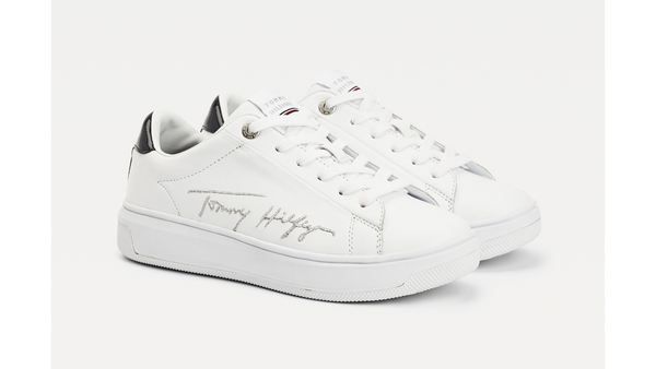 ZAPATILLA TOMMY HILFIGER SIGNATURE LEATHER