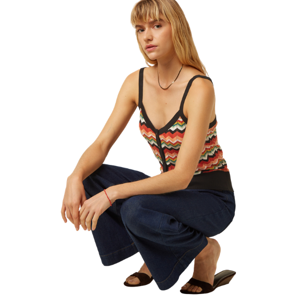 TOP KING LOUIE ISA KNIT LE ROY MUJER