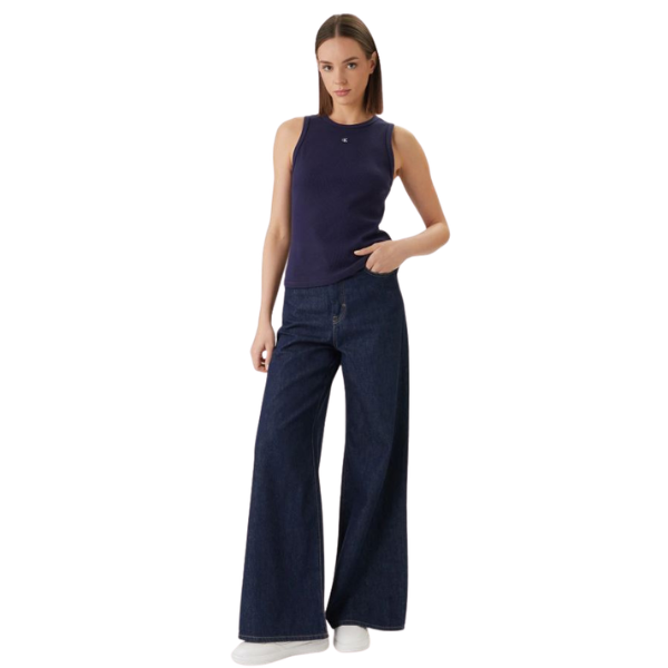 TOP CALVIN KLEIN MONOGRAM PATCH MUJER