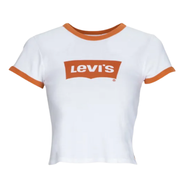 CAMISETA LEVI'S®GRAPHIC RINGER ORANGE MUJER