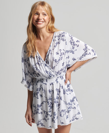 PLAYSUIT VINTAGE BEACH SUPERDRY MUJER