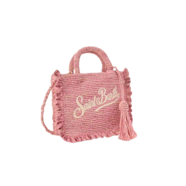BOLSO SAINT BARTH RAFFIA VOLANT MINI MUJER