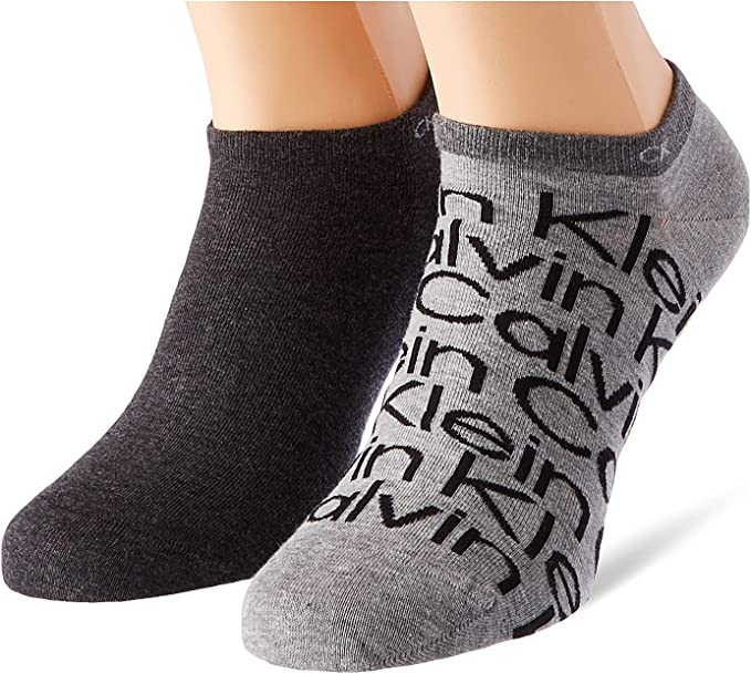 CALCETINES CALVIN KLEIN OVER 2P  HOMBRE