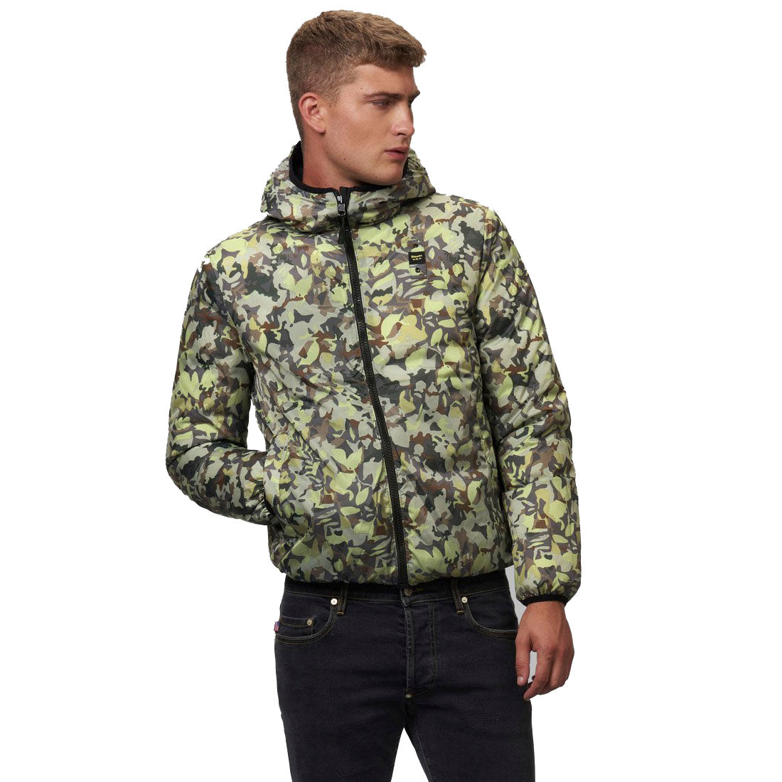 CHAQUETA BLAUER CORTA REVERSIBLE HOMBRE