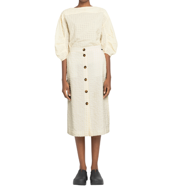 CAMISA LOREAK MENDIAN ZURI MUJER