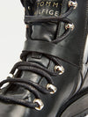 BOTA LEATHER FLAT TOMMY HILFIGER MUJER