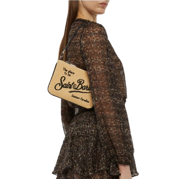 BOLSO SAINT BARTH PARISIENNE STRAW MUJER