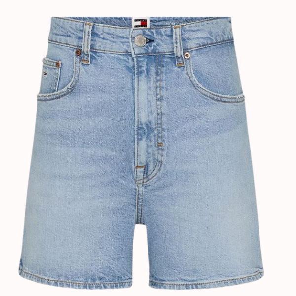BERMUDA TOMMY JEANS MOM UH MUJER