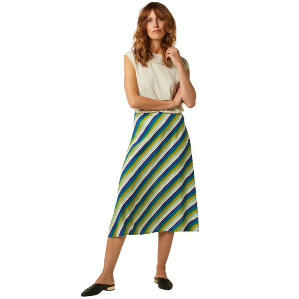 FALDA KING LOUIE JUNO MIDI CLIFF MUJER