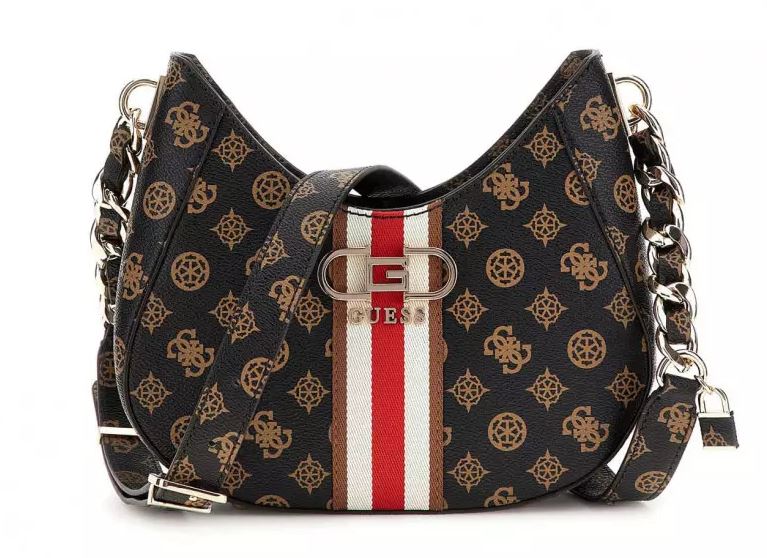 BOLSO GUESS NELKA TOP ZIP CROSSBODY MUJER