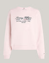 SUDADERA TOMMY HILFIGER REG SCRIPT MUJER