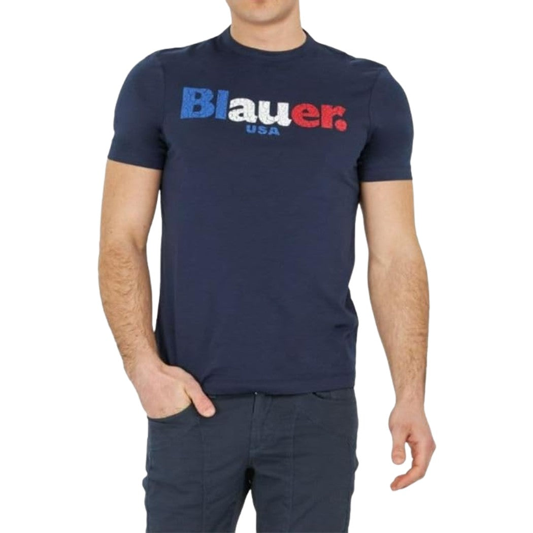 CAMISETA BLAUER MANGA CORTA HOMBRE