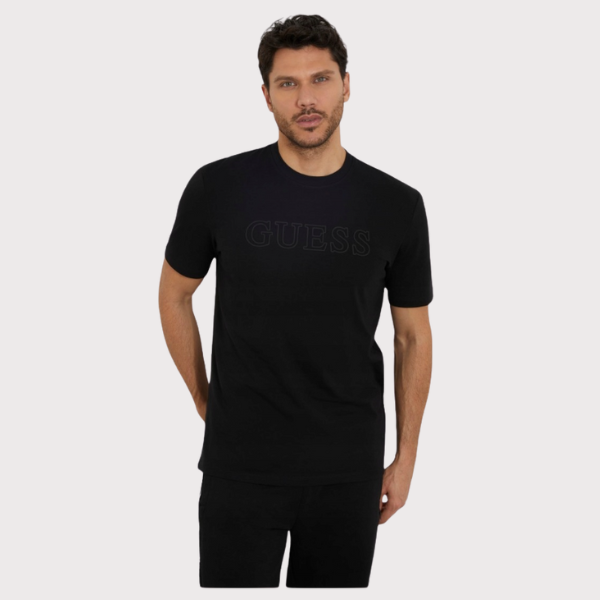 CAMISETA GUESS SS ALPHY  HOMBRE