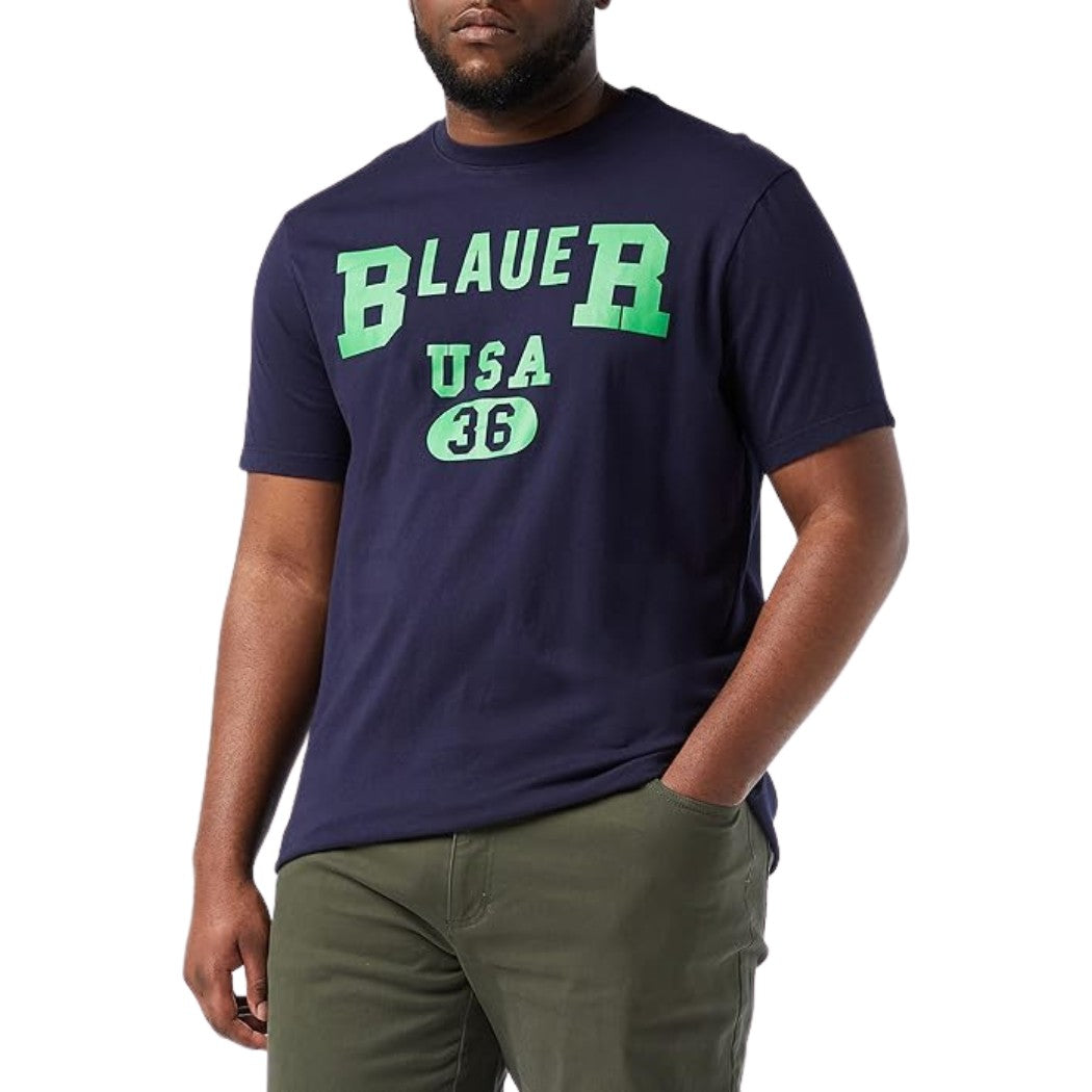 CAMISETA BLAUER MANGA CORTA HOMBRE