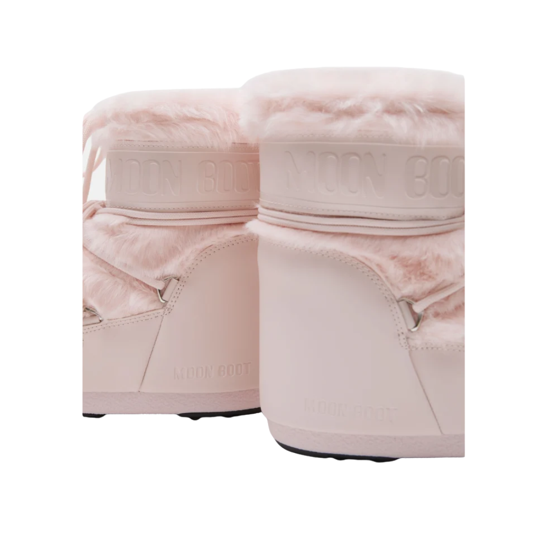 BOTA MOON BOOT ICON LOW FAUX FUR MUJER