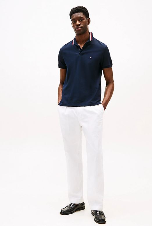 POLO TOMMY HILFIGER COLLAR HOMBRE