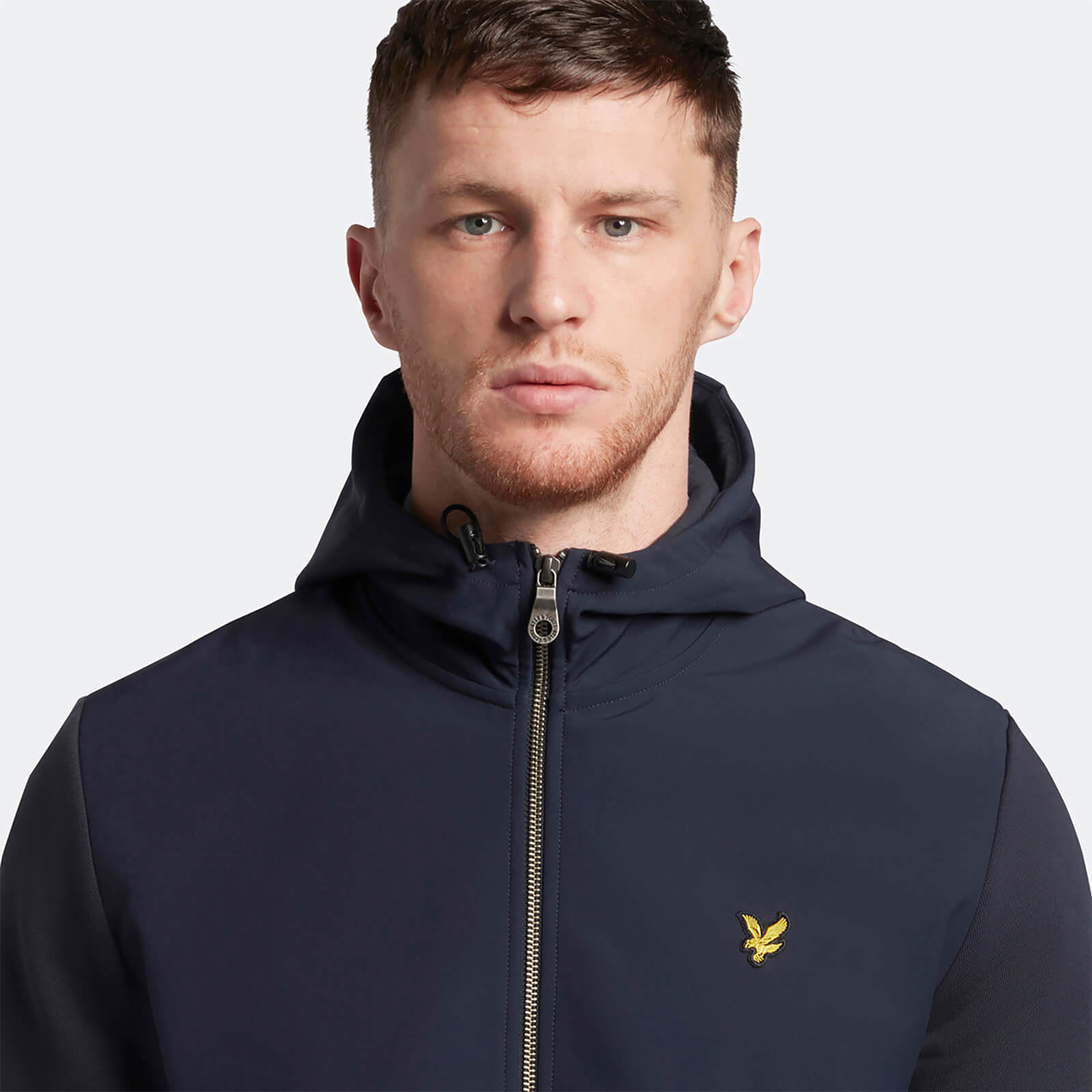 SUDADERA SOFTSHELL ZIP LYLE&SCOTT HOMBRE