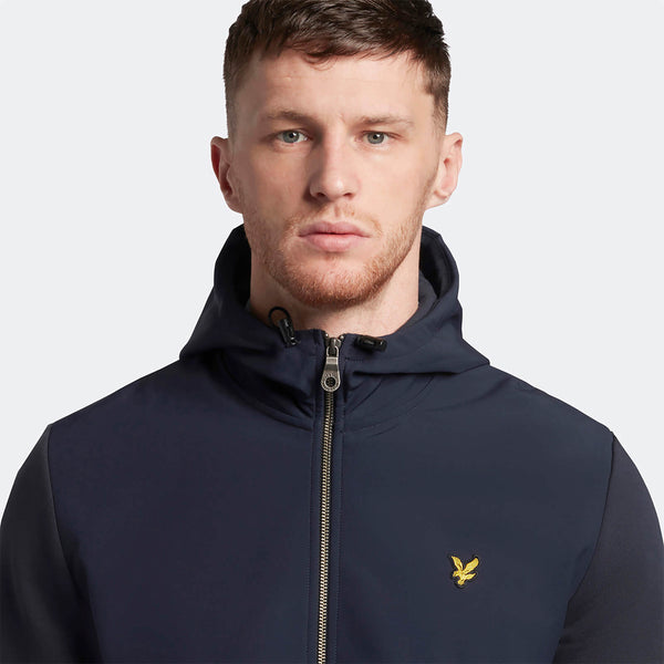 SUDADERA SOFTSHELL ZIP LYLE&SCOTT HOMBRE