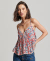 CAMISETA VINTAGE TIERED SUPERDRY MUJER