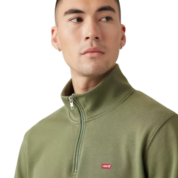 SUDADERA LEVI'S® ORIGINAL HM 1/4 ZIP HOMBRE