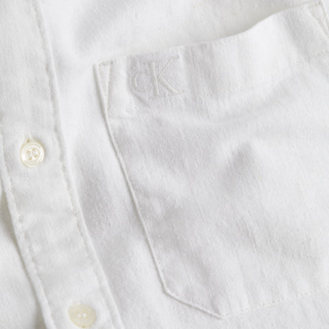 CAMISA LINEN BLEND CALVIN KLEIN HOMBRE