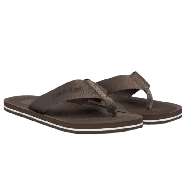 CHANCLA CLAVIN KLEIN CITY THONG SLIDE