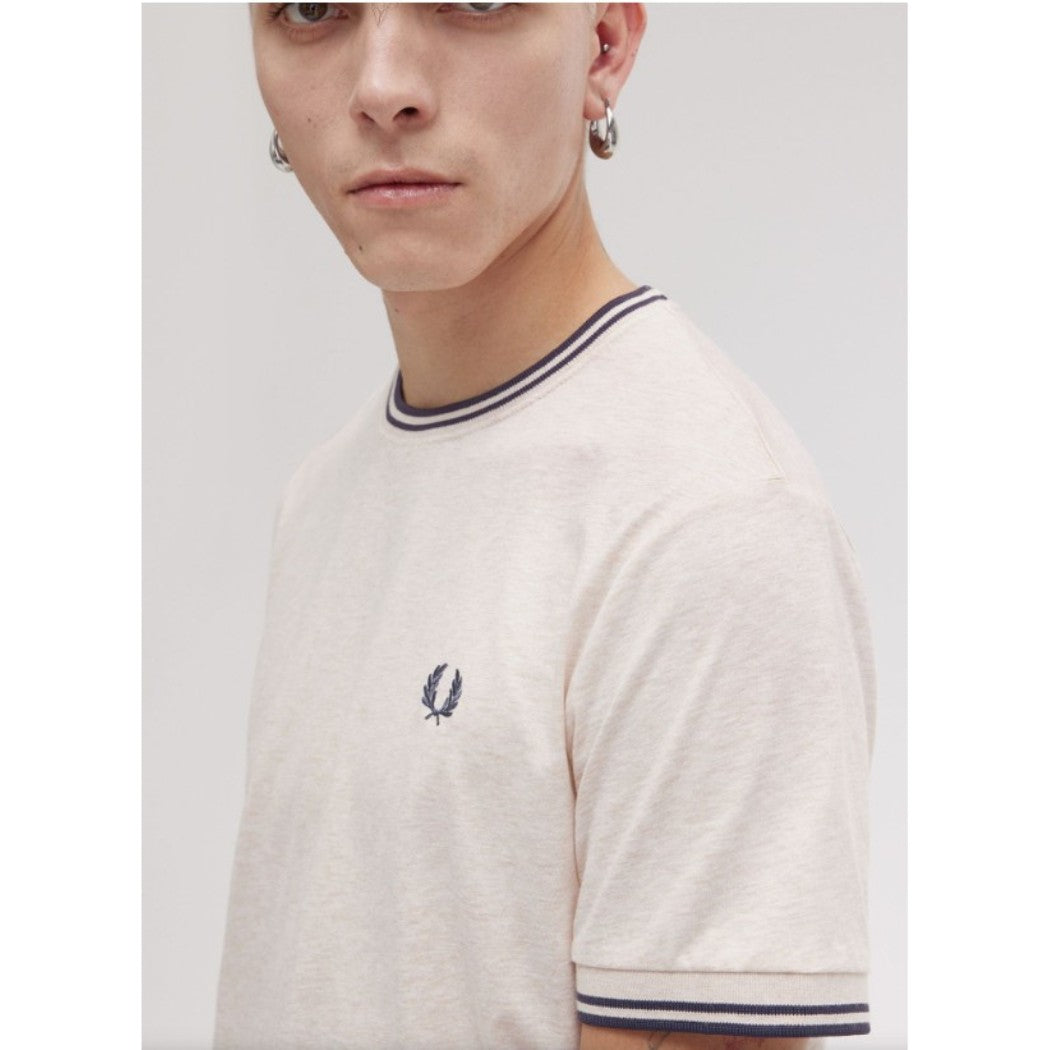CAMISETA FRED PERRY TWIN TIPPED HOMBRE