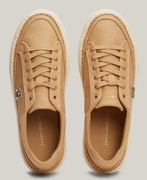 ZAPATILLA TOMMY HILFIGER VULC LINNEN MUJER